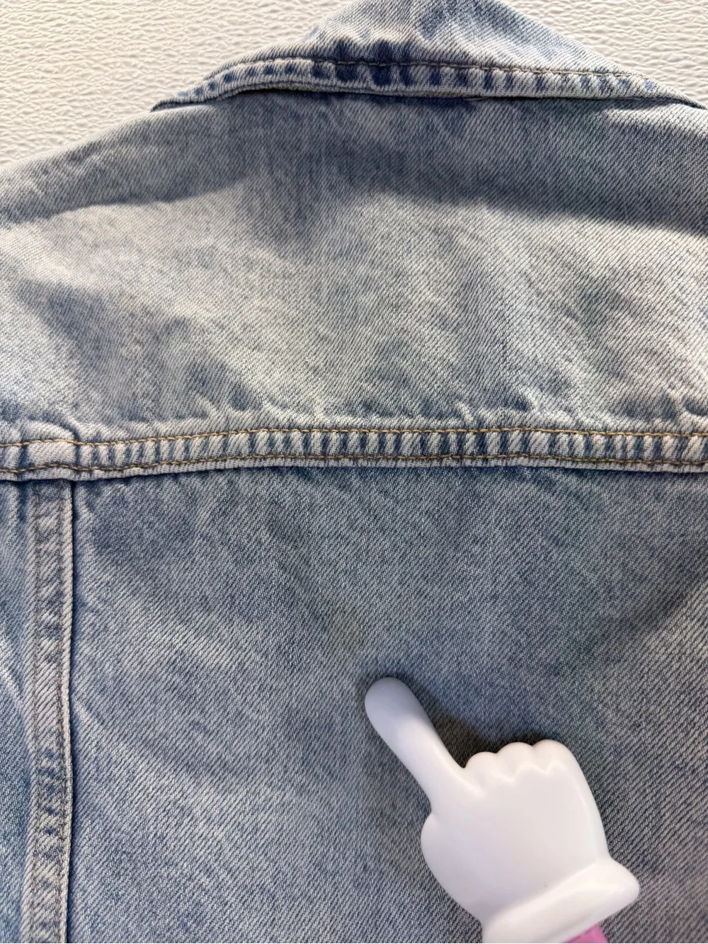 GAP Kids Girls‎ Denim Jacket XL 12-13 Light Wash Jean Trucker Coat